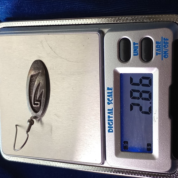 Native American Sterling Silver Overlay With Tribal Design Dangle Earrings - Picture 10 of 12